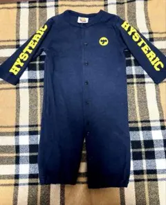 ひ*ん様 HYSTERIC MINI ブラック 長袖ロンパース