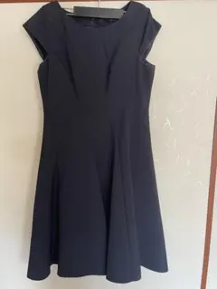 20〜30代ネイビー Aライン パーティドレス
