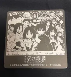 劇場版 空の境界 ufotable cafe 来場者特典 両儀式　コースター 劇場版 空の境界 ufotable cafe 両儀式 コースター【復刻版】 - メルカリ