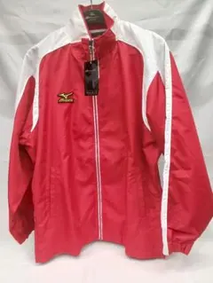 必見　ミズノプロ　赤　アウター　裏メッシュ　Sサイズ　トレーニング