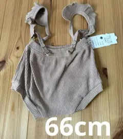 【Betty】ベビー服　フリルロンパース 66cm