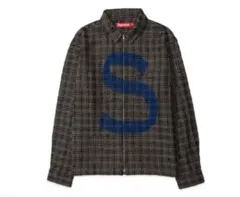 Supreme Metallic Plaid Zip Up Shirt Sのサムネイル