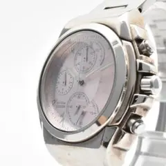 美品 稼働品 CITIZEN シチズン クロノグラフ レディース腕時計 ピンク
