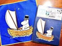 ムーミンパパ　タオル&ノート&ハガキ【展示会購入品】