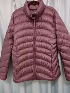 ユニクロ＊パープル 系ダウンジャケット XL