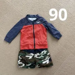 a*a様 男児水着ラッシュガード上下