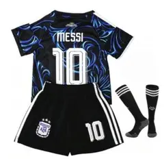 アルゼンチン代表 メッシ 子供サッカーユニフォーム ソックス付き 3 点セット