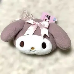 マイメロディふわふわフェイスポシェット