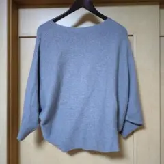 ZARA KNIT グレー リブニット 長袖