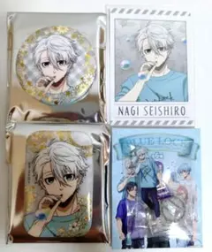 ブルロ ツリビレ シャボン玉 特典 カード 缶バッジ ミニアクスタ 凪誠士郎