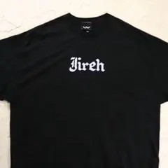 Tシャツ　Jireh クリスチャン系ストリートウェア　ブラック