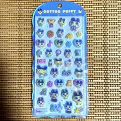 コットンパフィー　シール　たまごっち　まめっち　ボンドロ　ボンボンドロップシール