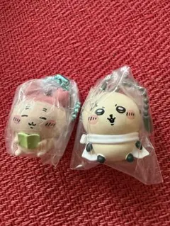 ちいかわボールチェーンつきマスコット2つ