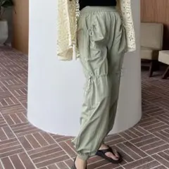 シールームリン　BALLOON ドロストパンツ