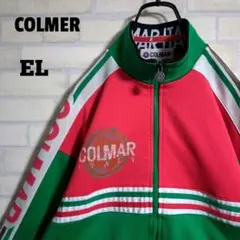 コルマー★90s ヴィンテージ アームロゴ 切替 トラックジャケット XL相当