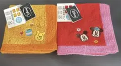 Disney ミニーちゃん　プーさん　タオル　２枚セット