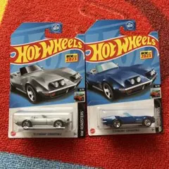 Hot Wheels '72 Stingray Convertible 2台
