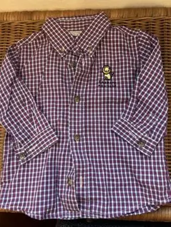 BARNEYS NEW YORK 赤・青・白 チェックシャツ 80