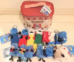 パペットスンスン バニティマスコットぬいぐるみキーホルダー超大量15点セット