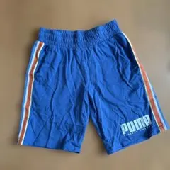 PUMA ハーフパンツ 青 150