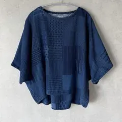 完売☆Blue Trickブルートリック⭐︎花抜2wayブラウス花柄 半袖シャツ