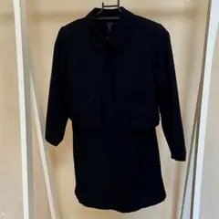 【COMME CA DU MODE】黒 ジャケットとワンピースセット