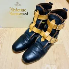 Vivienne Westwood Bondage レザーブーツ UK5 - メルカリ