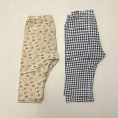 ユニクロ レギンス 7分丈 90センチ