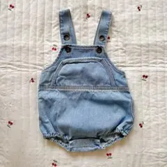 nunubiel デニムサロペット