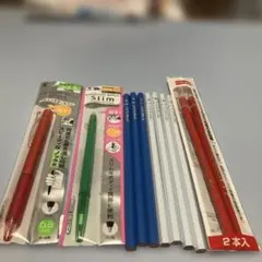 FRIXION ボールペンと鉛筆セット　　③