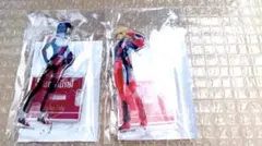 ガンダムSEED アスラン　カガリ　つながるアクリルスタンド　パイロットスーツ