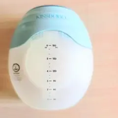 KISSBOBO 搾乳器 GLE10 ブルー 片胸用 低刺激・ハンズフリー