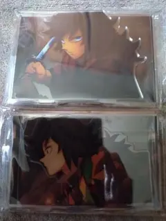 鬼滅の刃　無限城　場面写そのままアクリルスタンド富岡義勇　2セット