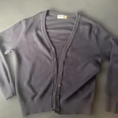 SELENE Club ダークグレー カーディガン M