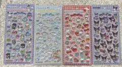 [正規品]ボンボンドロップシール　サンリオ第2弾セット 4種