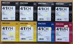 【使用期限内】SGカートリッジ　GC41KH GC41CH GC41MH 8個のサムネイル