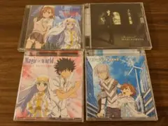 とある魔術の禁書目録II OP＆ED シングル 計4商品セット