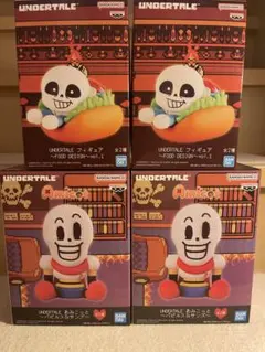 UNDERTALE フィギュアセット - FOOD DESIGN 4点セット