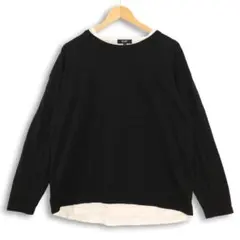 BEAMS HEART 長袖カットソー 黒 ポケット ノームコア cityboyのサムネイル
