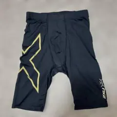 2XU コンプレッションショーツ XL ブラック/ゴールド 2XU ランニングショートタイツ ブラック ゴールド Mサイズ - メルカリ