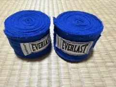 Everlast ボクシング バンテージ ブルー　長さ3メートル
