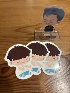 スシロー BTS Island インザサム アクリルスタンド＋ステッカー