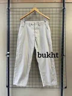 bukht ブフト コットンポリ ワイドトラウザーズ クロップドパンツ 日本製のサムネイル