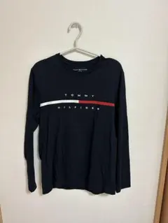 TOMMY HILFIGER ロゴロングスリーブTシャツ/ネイビー　Lサイズ