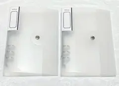 セリア　6リングバインダー　フロスト　2点セット　シール帳