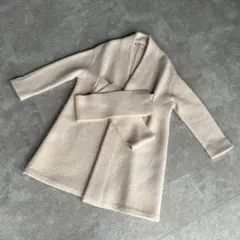 AcneStudios HAVA BOILED ボイルドウールニットガウンコートのサムネイル