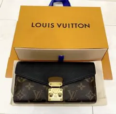 ✨新品未使用級✨ルイヴィトン ポルトフォイユパラス モノグラム ペッシュ 長財布 ヴィトン モノグラムマカサー ポルトフォイユパラスコンパクト M60990