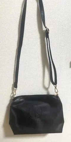 黒 レザー ショルダーバッグ D.Kelly