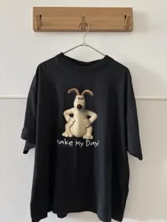 古着 80s ウォレスとグルミット Tシャツ 黒 激レア 入手困難 - メルカリ