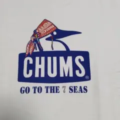 CHUMS チャムス GO TO THE 7 SEAS 半袖Tシャツ ホワイトのサムネイル